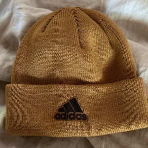 Adidas Mustard Yellow Beanie
